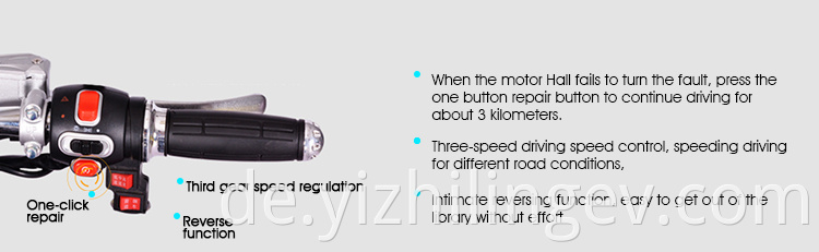 High Level Design Langlebiger billiger elektrischer Pedal-Roller für Erwachsene 500W CE Elektronische Einbrecher Mode 200 kg 31-40 km/h 150*63 cm